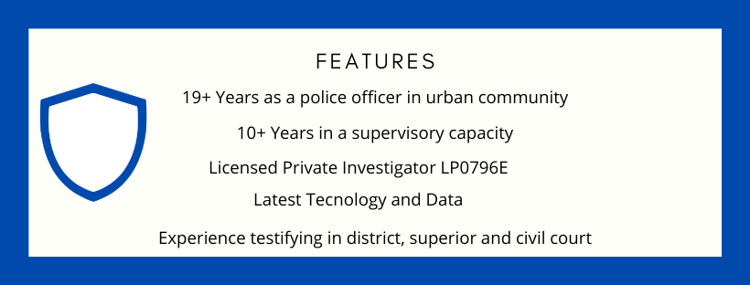 Features of hiring a police professional